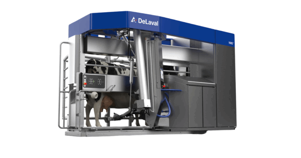 DeLaval dévoile son robot de traite V300