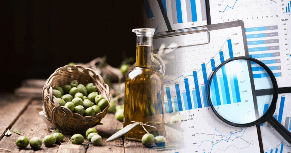 إحصائيات إنتاج زيت الزيتون