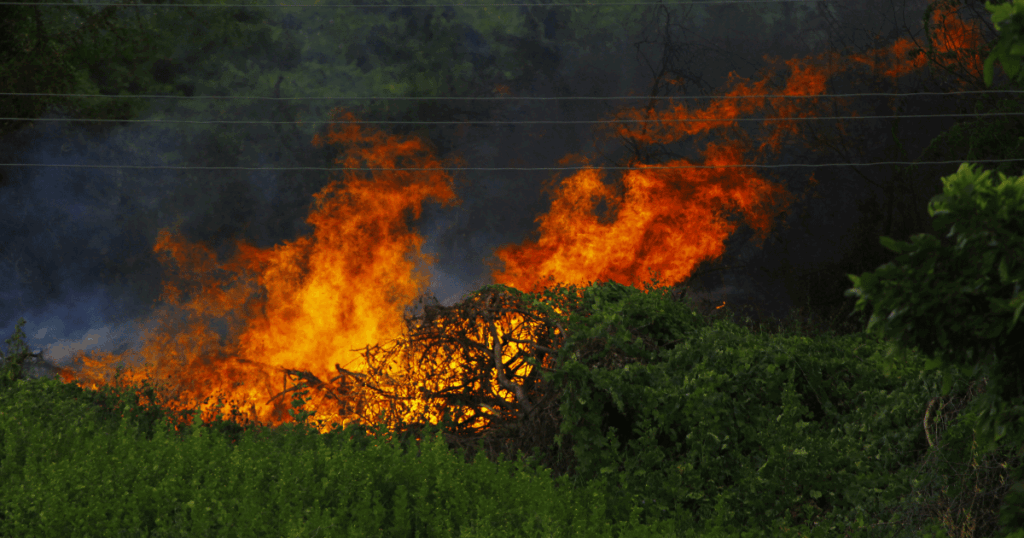 تسجيل 121 حريقا